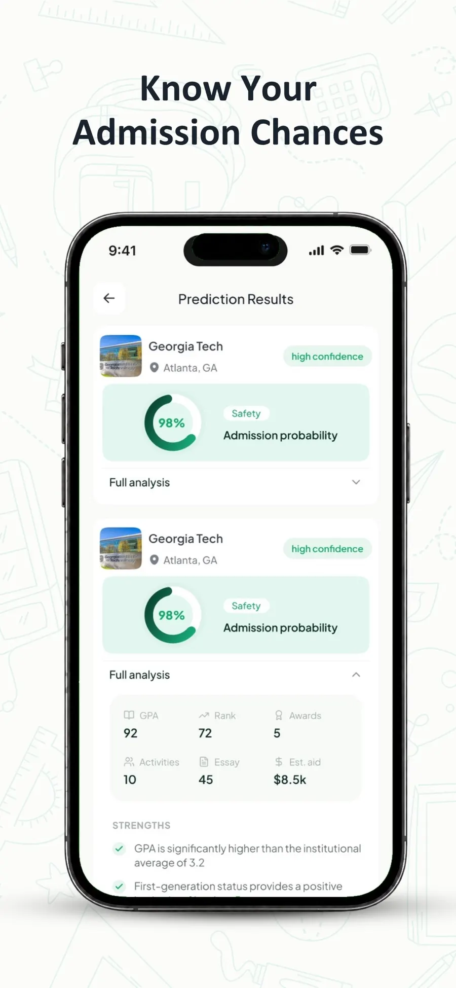 FirstYear screenshot 2